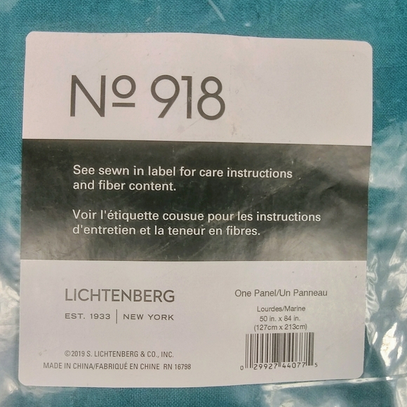 Lichtenbery No 918 Marine Sheer Panel Set 50"x84" - Picture 6 of 6